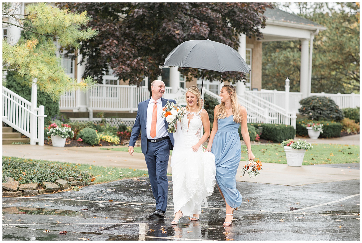 Rainy Wedding at Twin Oaks Golf and Plantation Club
