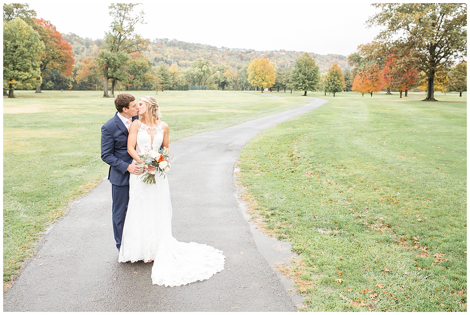 Fall Wedding at Twin Oaks Golf and Plantation Club - Cincinnati Wedding