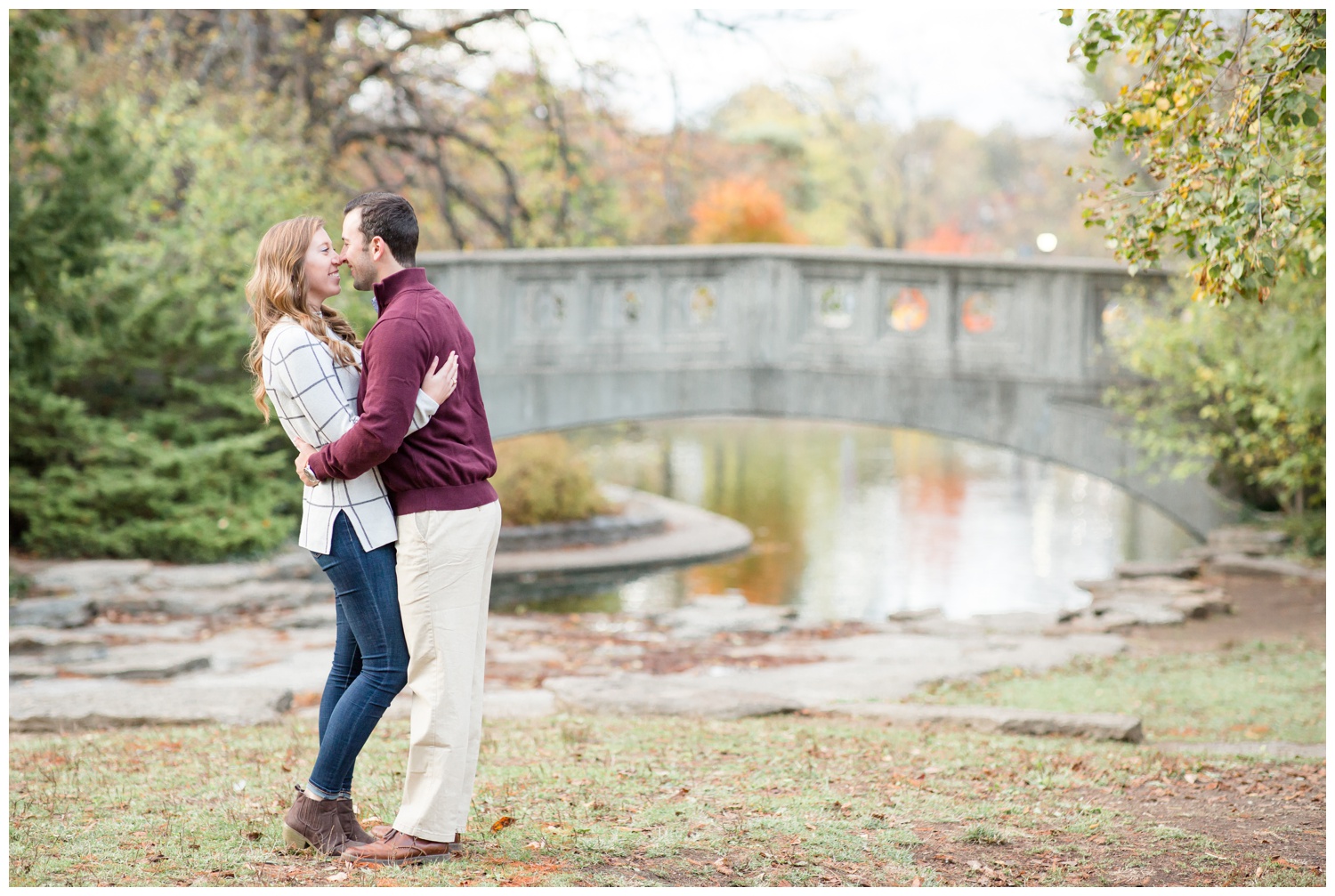 Fall Engagement at Eden Park Cincinnati