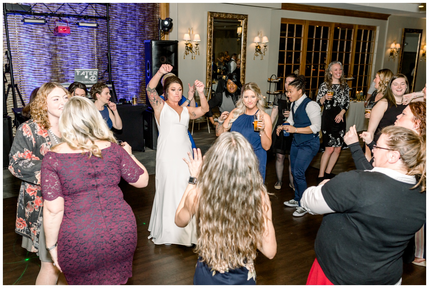 Dancing at The Madison Event Center Wedding Reception