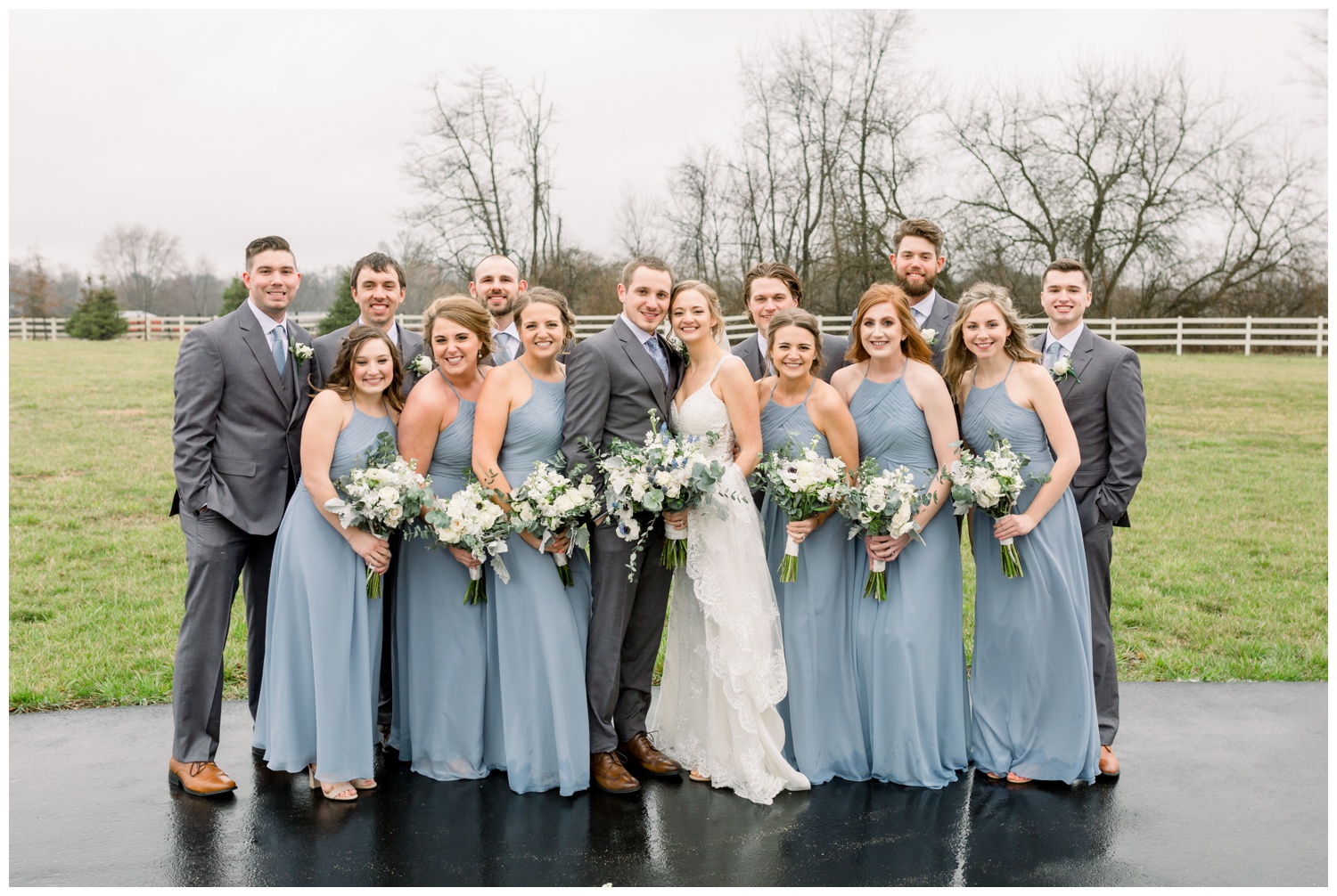 Bridal Party at Rolling Meadows Ranch
