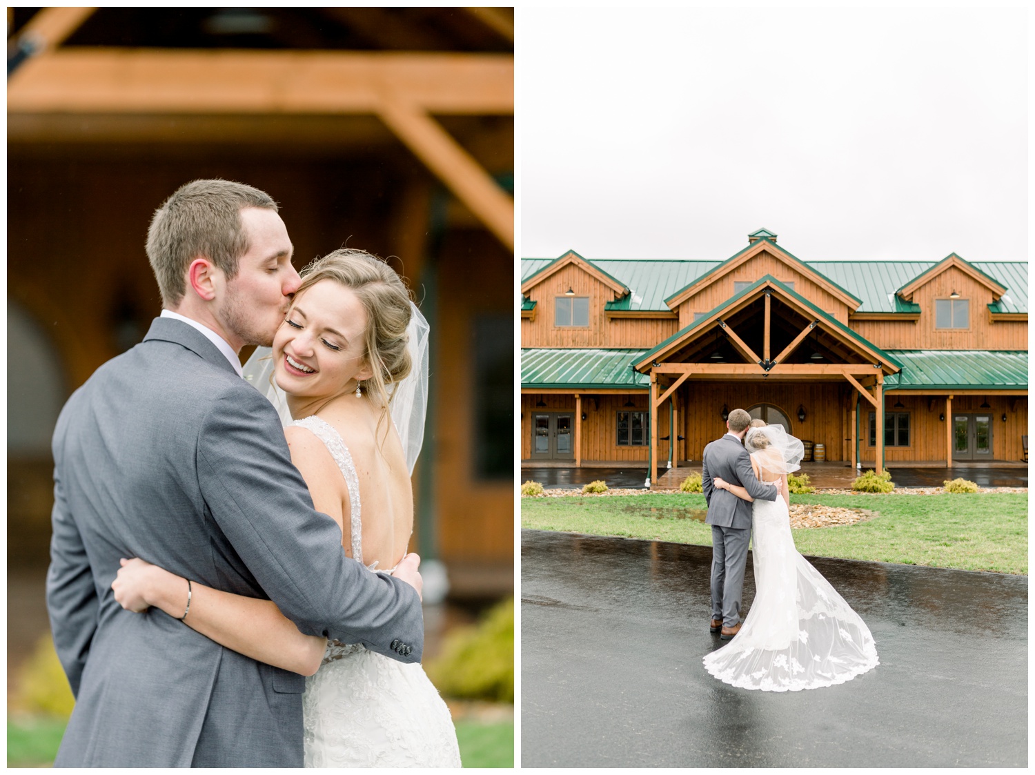 Bride and Groom at Rolling Meadows Ranch