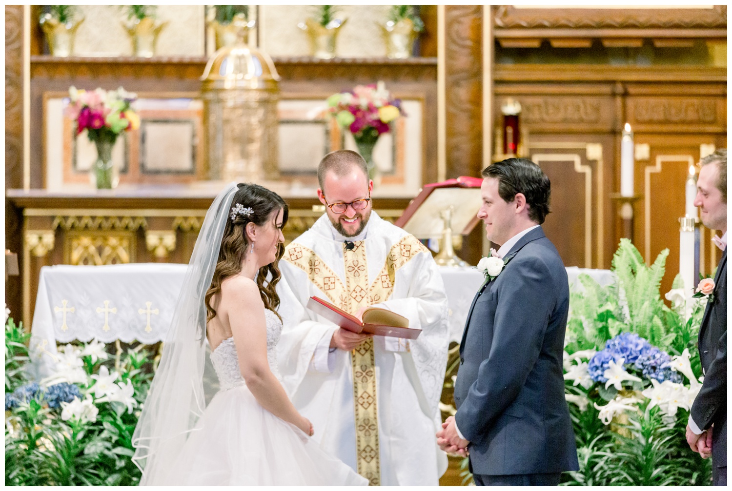 Cincinnati Catholic Wedding Ceremony