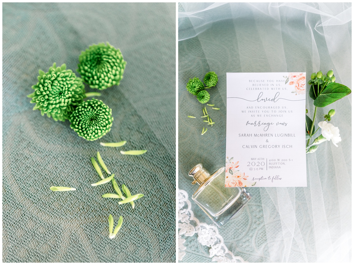 Micro Wedding Details - Wedding Invitation and Flowers