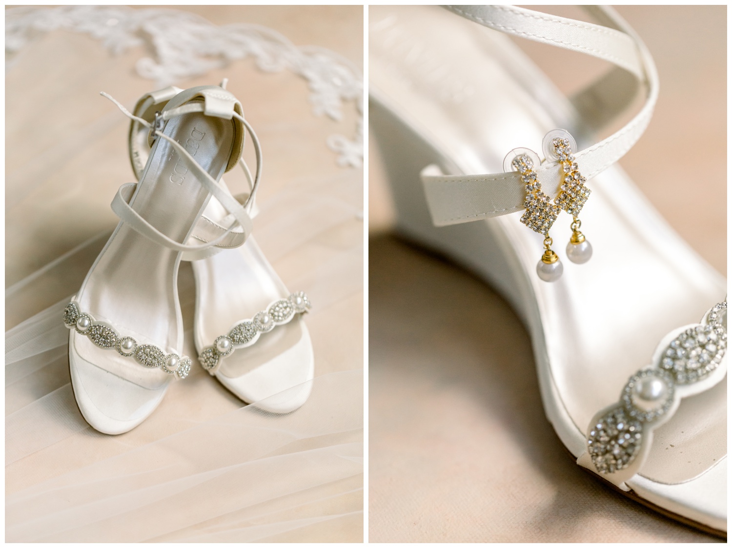 Bridal Shoes - Lexington Kentucky Wedding Photographers