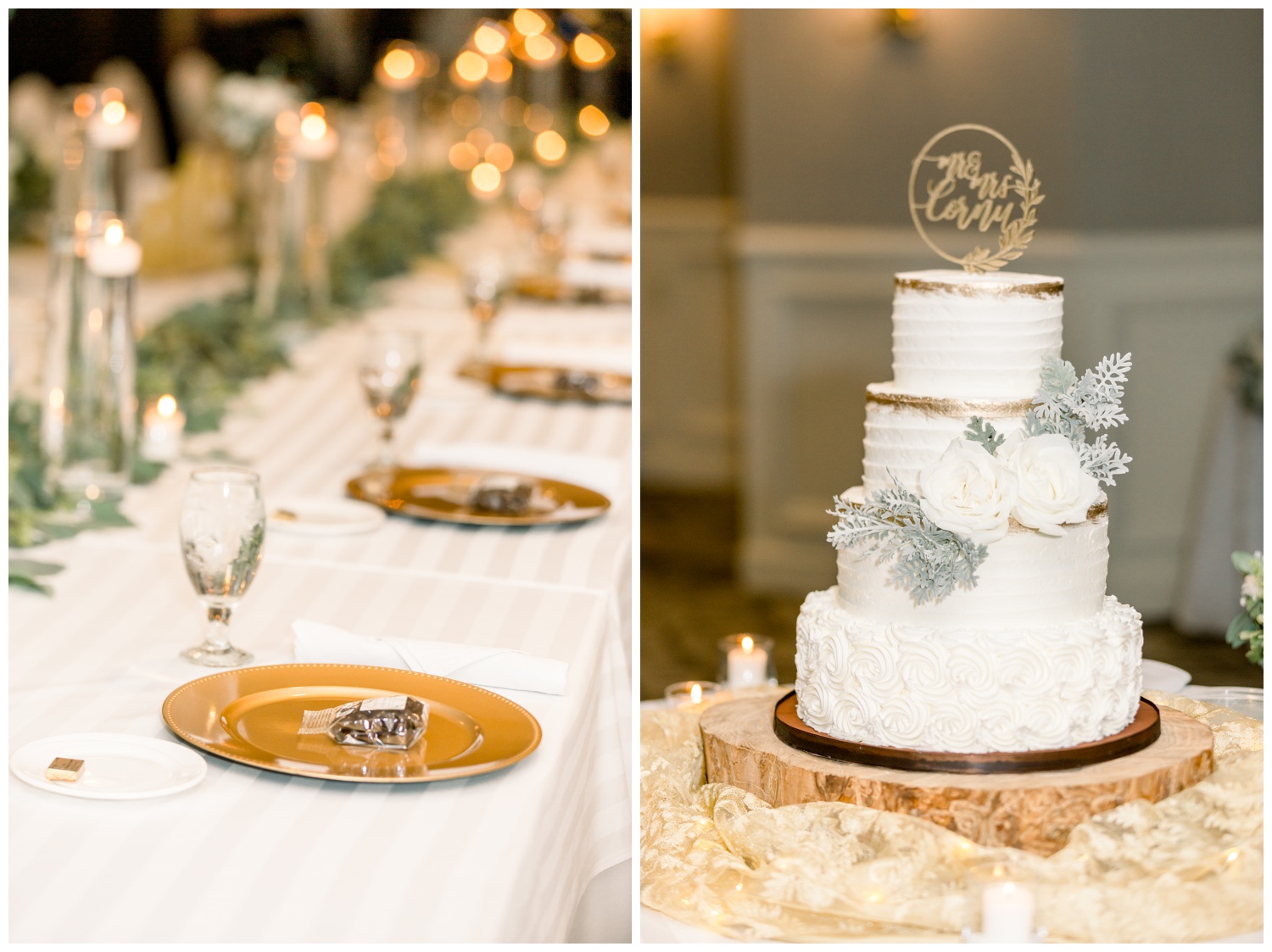 Wedding Cake at Lexington Hilton - Lexington Kentucky Wedding Photographers