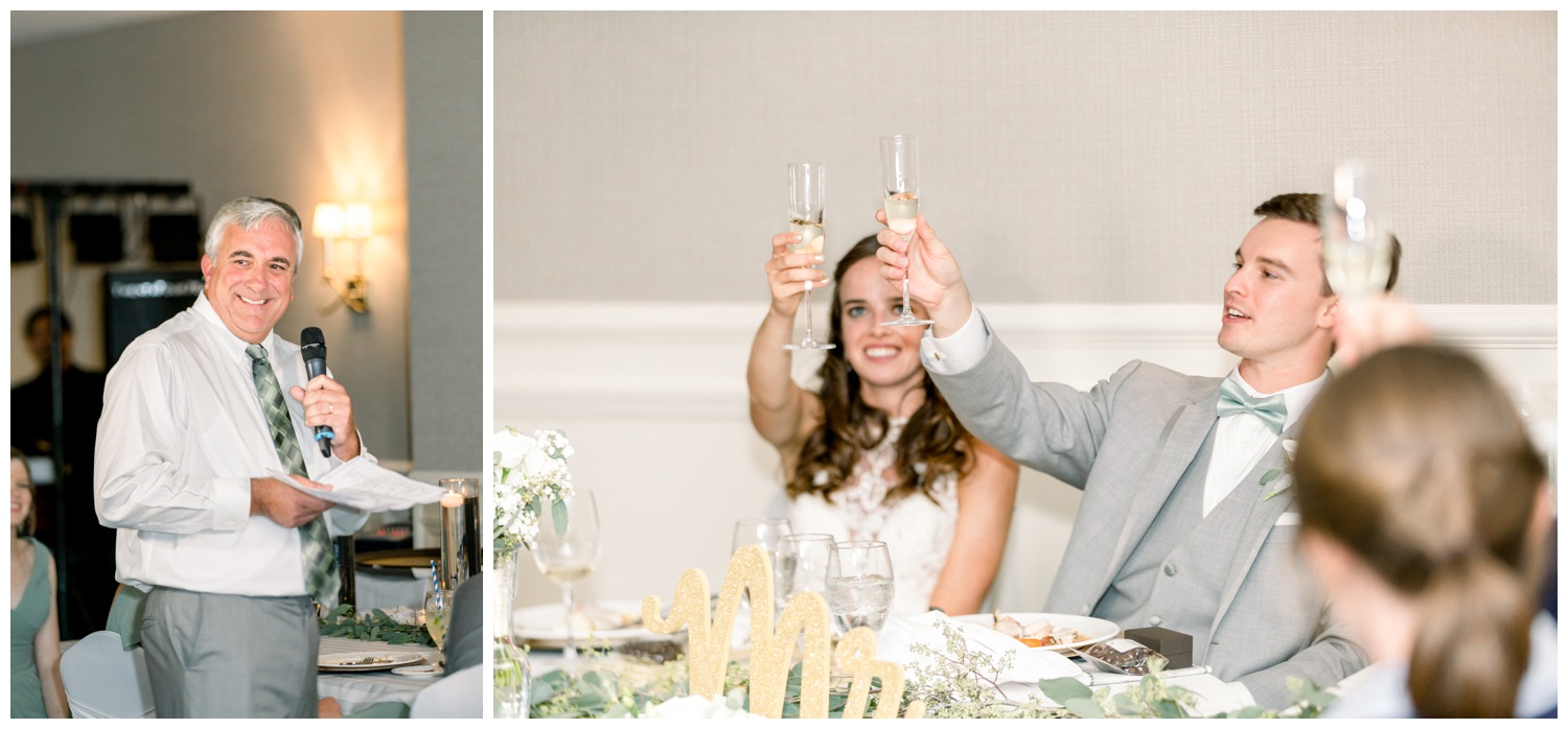 Toasts at Hilton Lexington - Lexington Kentucky Wedding Photographers