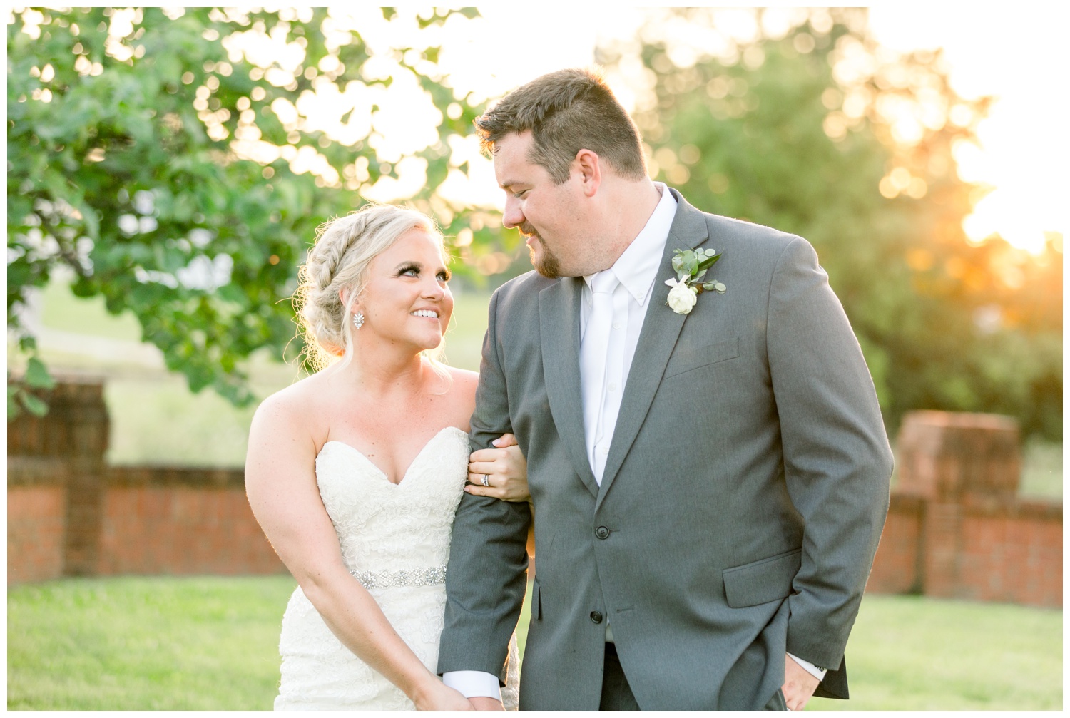 Golden Hour Bride and Groom at The Josephina
