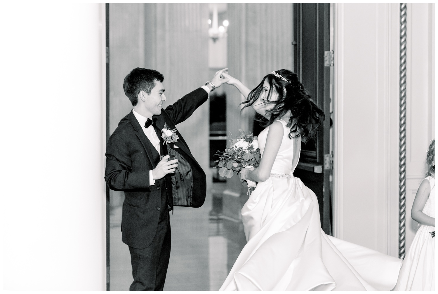 Bride and Groom Introductions at The Cincinnati Club
