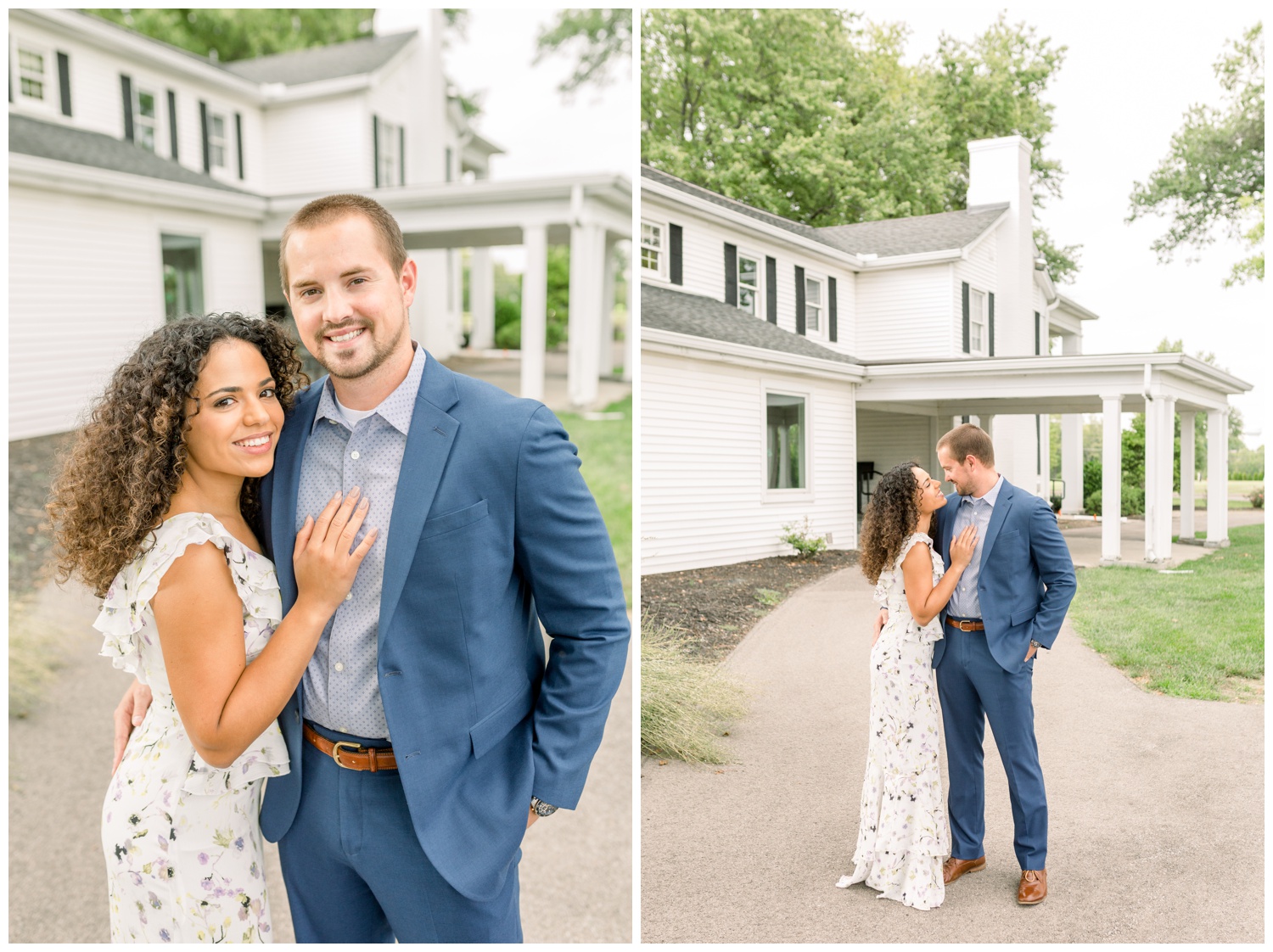 Couple at Cottell Park House