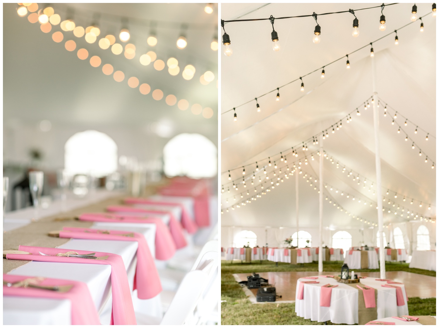 Northern Kentucky Wedding Venue - Outdoor White Tent Reception